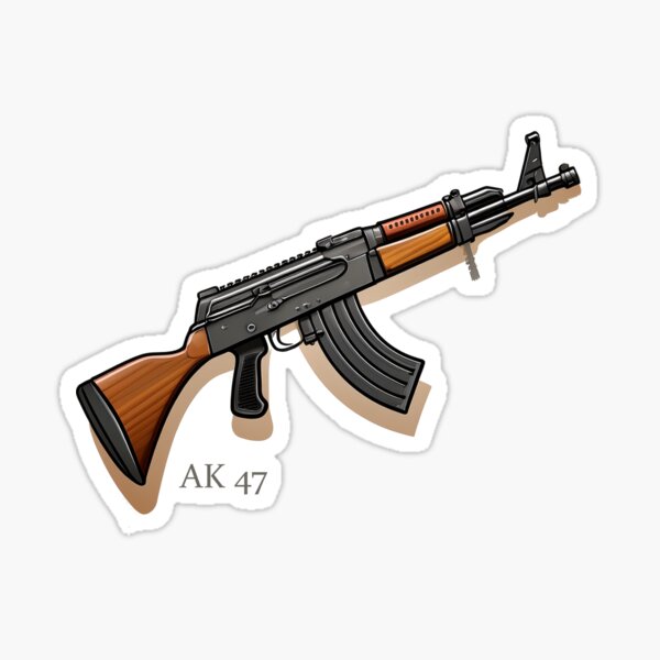 AK 47 Sticker
