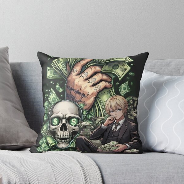 Item preview, Get Rich Hustle Mode – Money, Power & Respect Anime Art designed and sold by Anshugoyal.