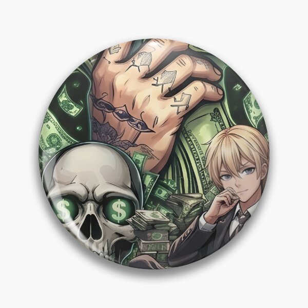 Item preview, Get Rich Hustle Mode – Money, Power & Respect Anime Art designed and sold by Anshugoyal.