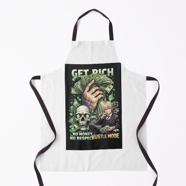Item preview, Get Rich Hustle Mode – Money, Power & Respect Anime Art designed and sold by Anshugoyal.
