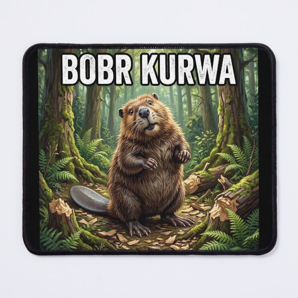 Item preview, Bobr Kurwa Funny Polish Beaver Internet Meme designed and sold by ryanguas.