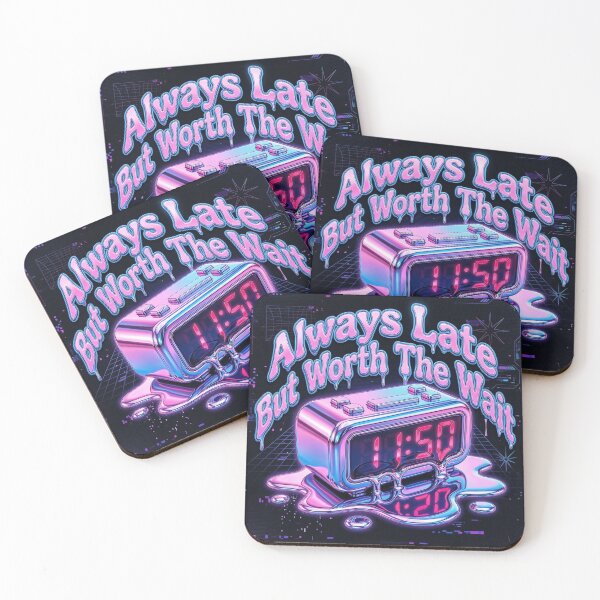 Item preview, Always Late But Worth The Wait Y2K Glitch Art designed and sold by ryanguas.