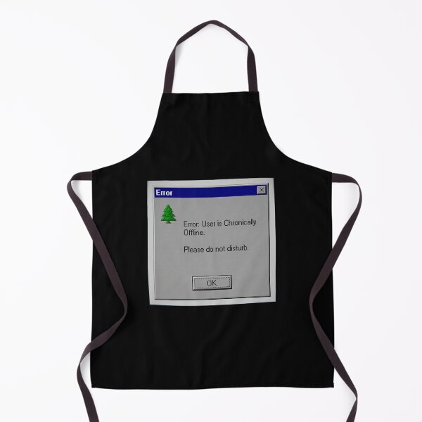 Item preview, Chronically Offline Windows 95 Error Retro Tech designed and sold by ryanguas.