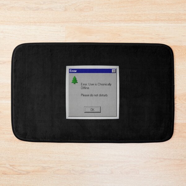Item preview, Chronically Offline Windows 95 Error Retro Tech designed and sold by ryanguas.