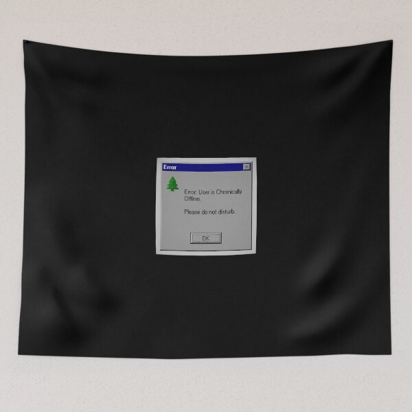 Item preview, Chronically Offline Windows 95 Error Retro Tech designed and sold by ryanguas.