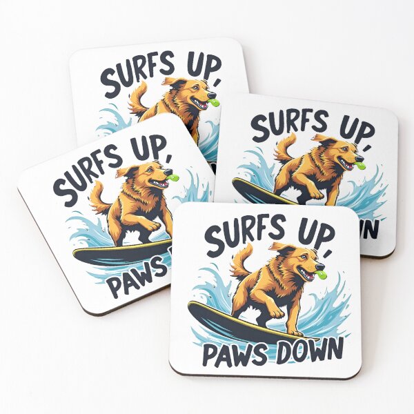 Item preview, Surfs Up Paws Down designed and sold by RVJdesigns.