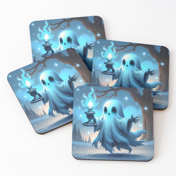 Item preview, Blue Ghost - Fantasy Art designed and sold by Lucid Dream Pixel.