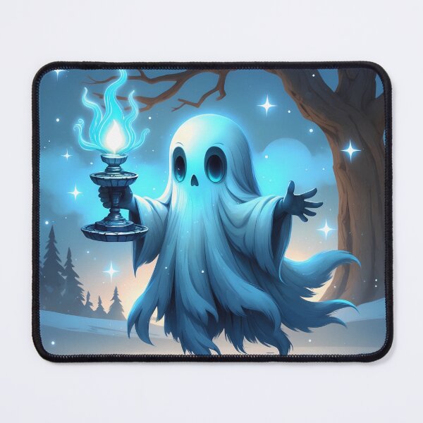 Item preview, Blue Ghost - Fantasy Art designed and sold by Lucid Dream Pixel.