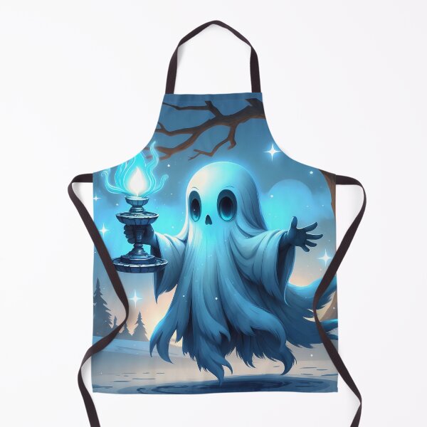 Item preview, Blue Ghost - Fantasy Art designed and sold by Lucid Dream Pixel.