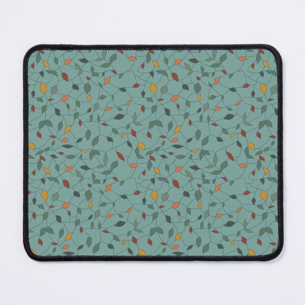 Item preview, Patrón abstracto de hojas botánicas designed and sold by RhoQA.
