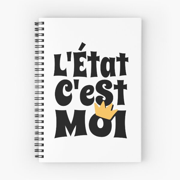 Item preview, Absolute Power L Etat C Est Moi French Quote designed and sold by AntiqueImages.