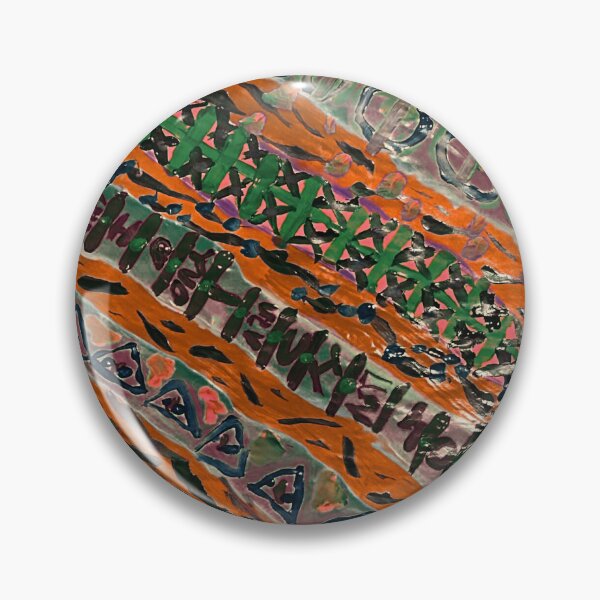 Item preview, “Vibrant Threads – Abstract Pattern of Color and Rhythm” - Alternative Coloring designed and sold by Brody Schenk Art.