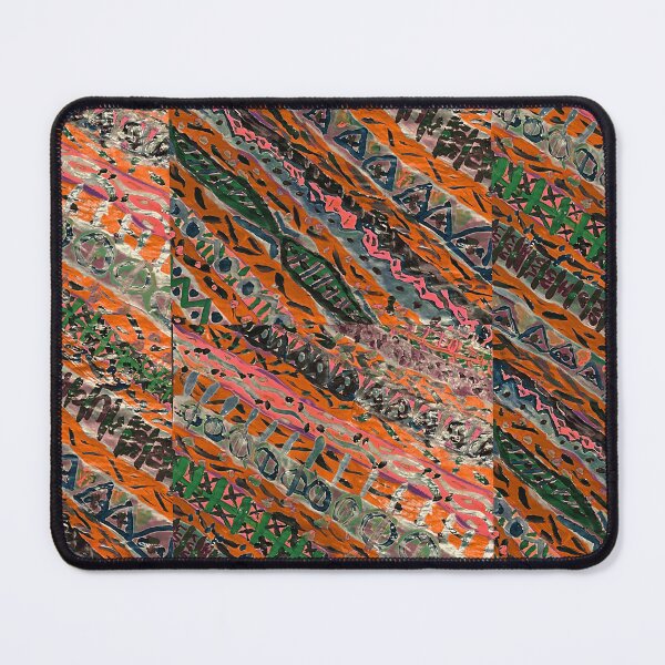 Item preview, “Vibrant Threads – Abstract Pattern of Color and Rhythm” - Alternative Coloring designed and sold by Brody Schenk Art.