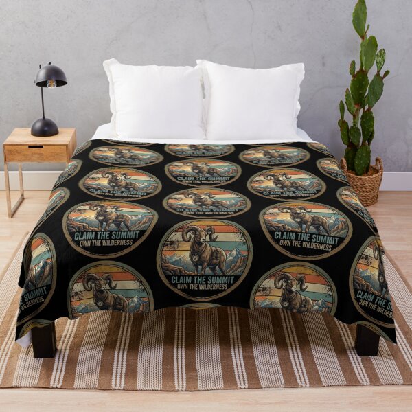 Item preview, Claim the Summit – Own the Wilderness Emblem Design designed and sold by Dogandesighn.