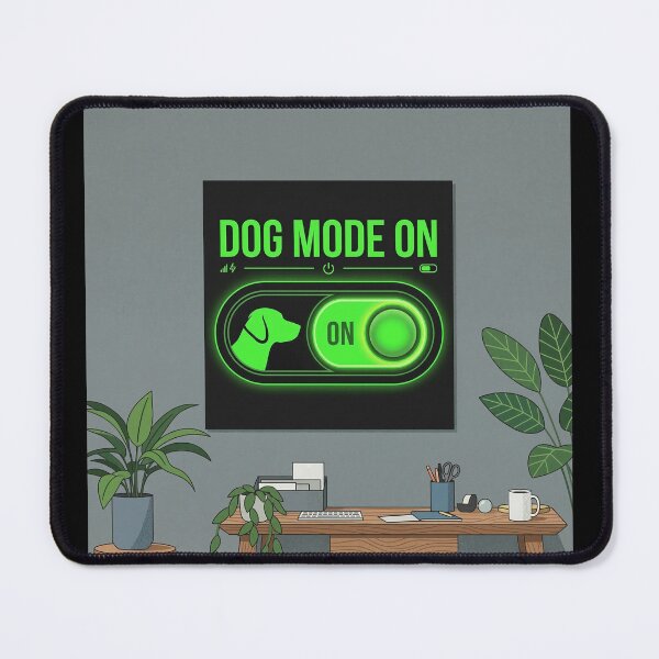 Item preview, Dog Mode On Funny Pet Owner Introvert Graphic designed and sold by ryanguas.