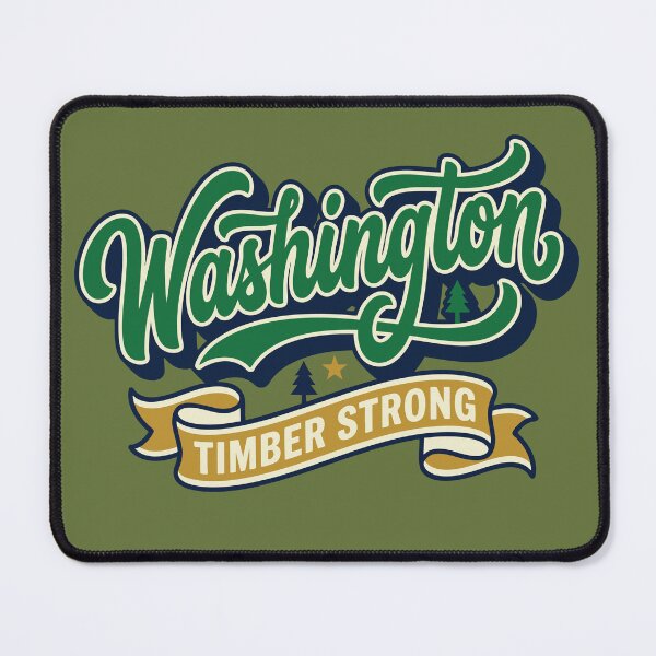 Item preview, Retro Washington State - Timber Strong PNW Pride designed and sold by Cozy-Old-Pub.