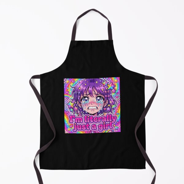 Item preview, Im Literally Just A Girl 90s Anime Kitsch Meme designed and sold by ryanguas.