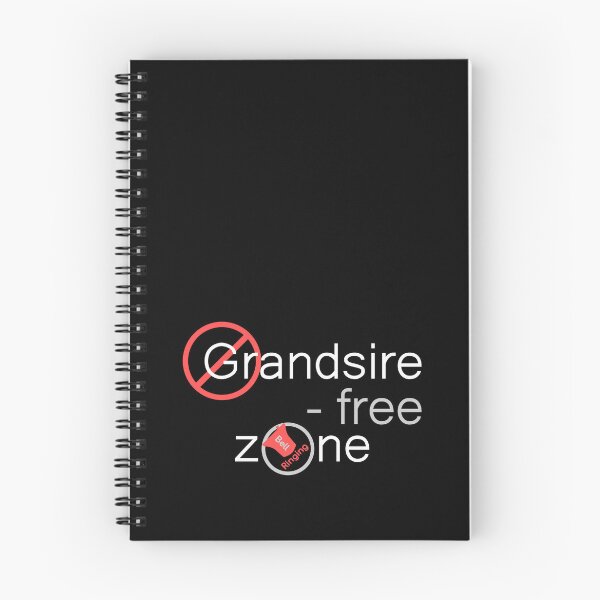Item preview, Bell Ringing - GRANDSIRE-FREE ZONE - white text designed and sold by SuzySuperlative.