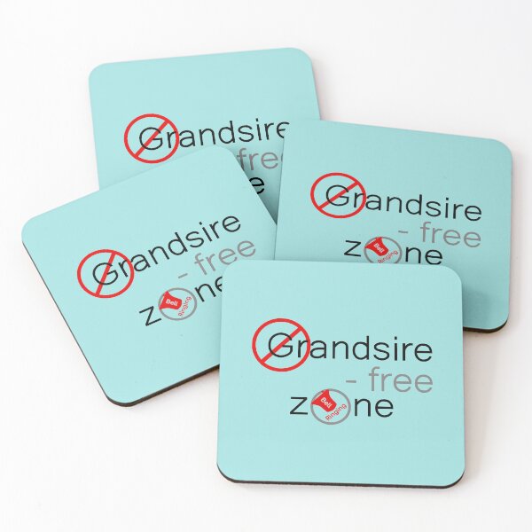 Item preview, Bell Ringing - GRANDSIRE-FREE ZONE - black text designed and sold by SuzySuperlative.