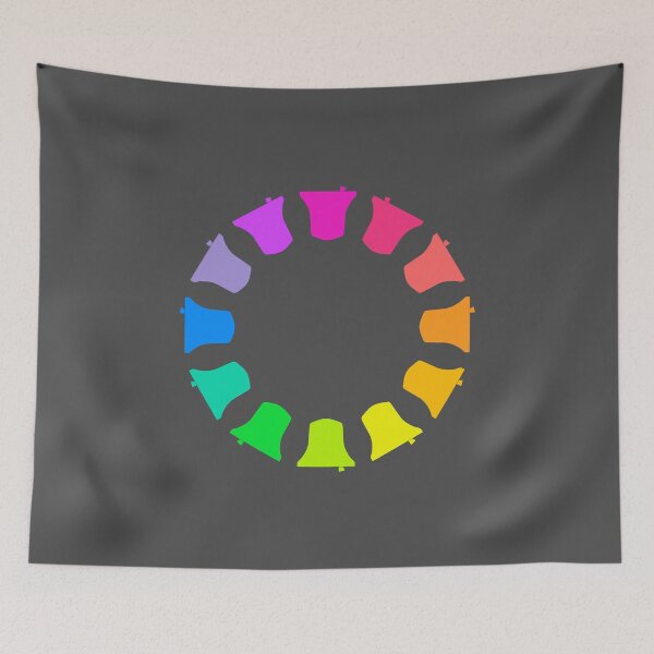 Item preview, Bell Ringing - RAINBOW BELLS - Circle designed and sold by SuzySuperlative.