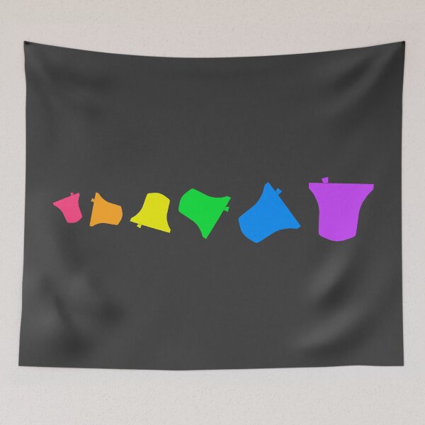 Item preview, Bell Ringing - RAINBOW BELLS - Horizontal designed and sold by SuzySuperlative.