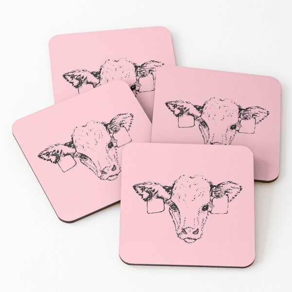 Item preview, Calf - (#FFC1CC) designed and sold by The Stippler Process.