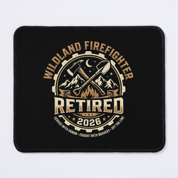 Item preview, Wildland Firefighter Retired 2026 - Forest Fire Hero Farewell Gift designed and sold by FarDesign.