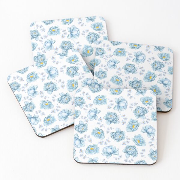 Item preview, Daphne's Peonies Pattern  designed and sold by NPrintsDesign.