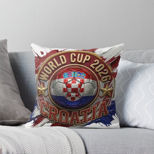 Item preview, World Cup 2026 Croatia Soccer Ball Paint Splash  designed and sold by DigitalArtGhost.