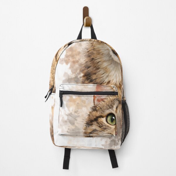 Item preview, Tabby Cat Portrait Modern Cat Art designed and sold by giachem99.