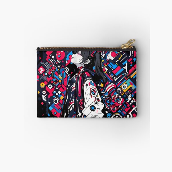 Item preview, NEON: Stoic Cyberpop Urban Gaze | Cute Cyberpunk Anime Girl designed and sold by Sytrics.