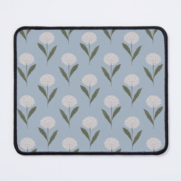 Item preview, Minimal cottagecore flower - Pastel blue botanical designed and sold by Illustrated by Nat.