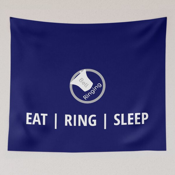 Item preview, Bell Ringing - EAT | RING | SLEEP designed and sold by SuzySuperlative.