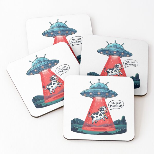 Item preview, Alien abduction cow designed and sold by cjbizmedia.