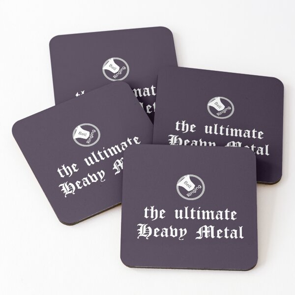 Item preview, Bell Ringing - Ultimate Heavy Metal - white designed and sold by SuzySuperlative.