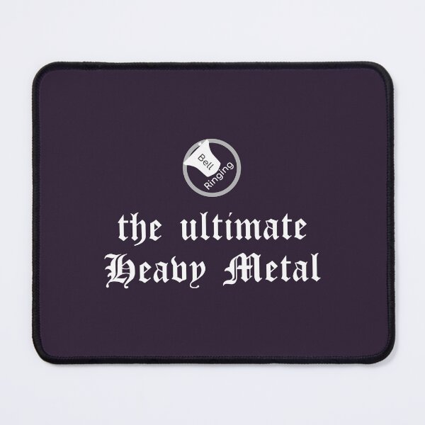 Item preview, Bell Ringing - Ultimate Heavy Metal - white designed and sold by SuzySuperlative.