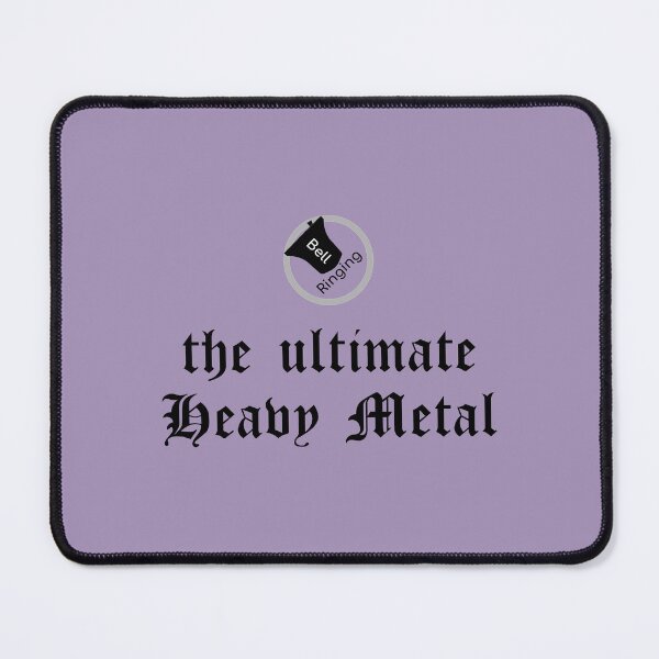 Item preview, Bell Ringing - Ultimate Heavy Metal - black designed and sold by SuzySuperlative.