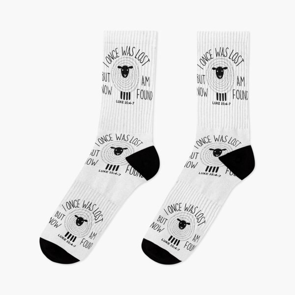 Item preview, Doodle Black Sheep Once Was Lost But Now Am Found Luke 15 designed and sold by Forevermore.