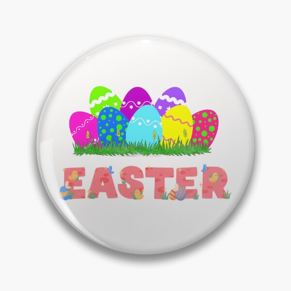 Item preview, Cute Easter Eggs Design | Colorful Spring Holiday Illustrations | Kawaii Easter designed and sold by RADesignHub.