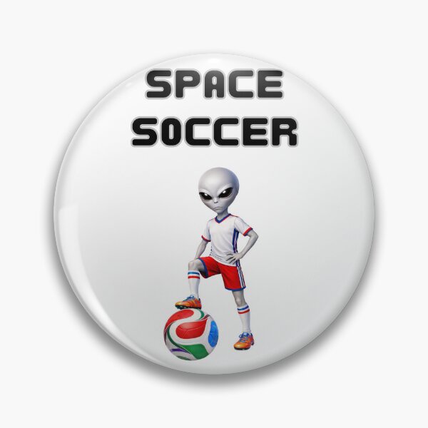 Item preview, Space soccer - alien football player designed and sold by MindRebel.