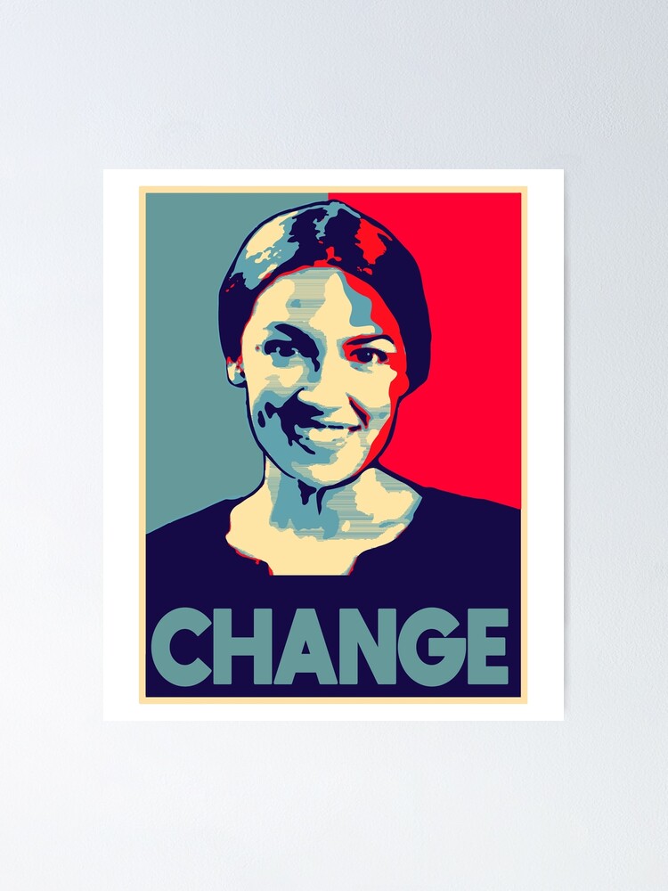 Alexandria Ocasio Cortez 2018 Change Campaign T-Shirt