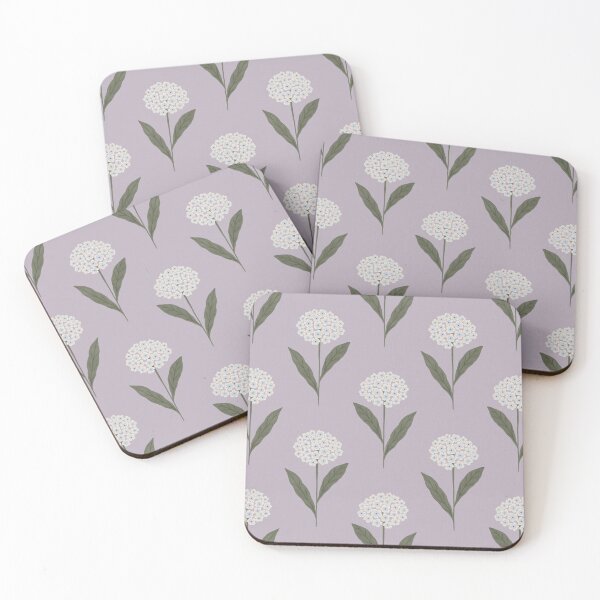 Item preview, Minimal cottagecore flower - Muted lilac botanical designed and sold by Illustrated by Nat.