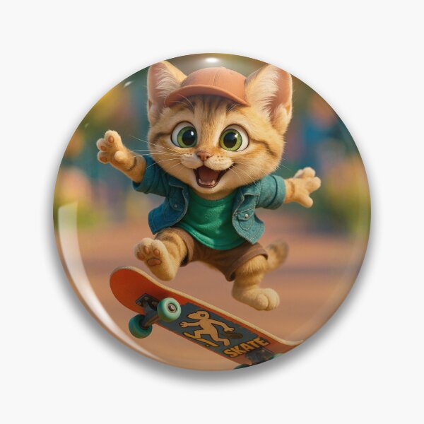 Item preview, Skater Sand Cat designed and sold by Sillytoe.