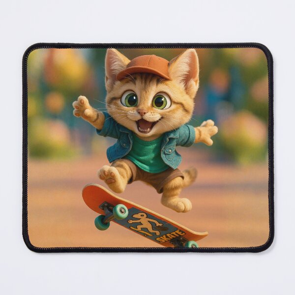 Item preview, Skater Sand Cat designed and sold by Sillytoe.