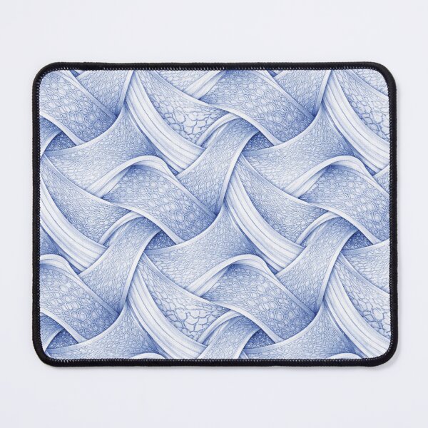 Item preview, An abstract tessellation motif in the style of Escher designed and sold by Ratatosk-AI.