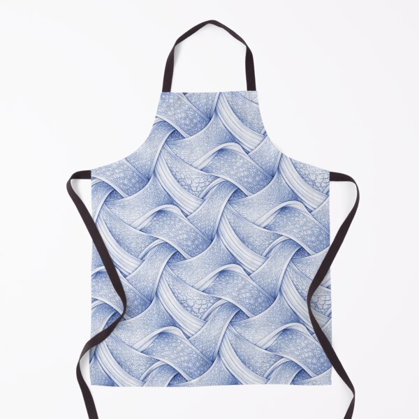 Item preview, An abstract tessellation motif in the style of Escher designed and sold by Ratatosk-AI.