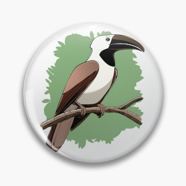 Item preview, Stylized Toucan on Branch - Cute Tropical Bird Art Print designed and sold by DesignArtist.ia.