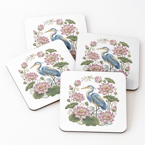 Item preview, Beautiful egrets designed and sold by PP&RAINBOW SHOP.