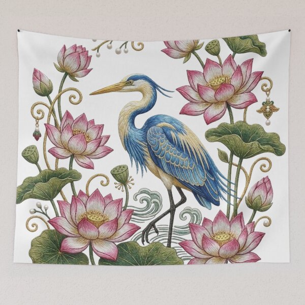 Item preview, Beautiful egrets designed and sold by PP&RAINBOW SHOP.