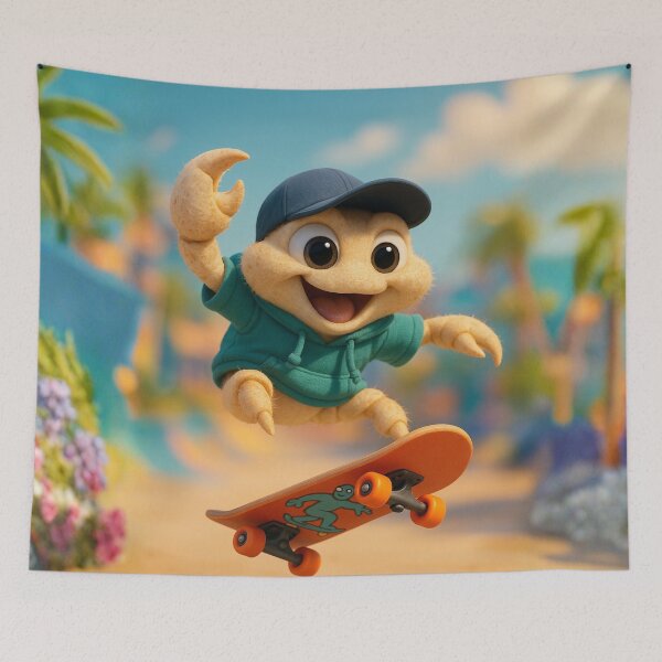 Item preview, Skater Sand Crab designed and sold by Sillytoe.